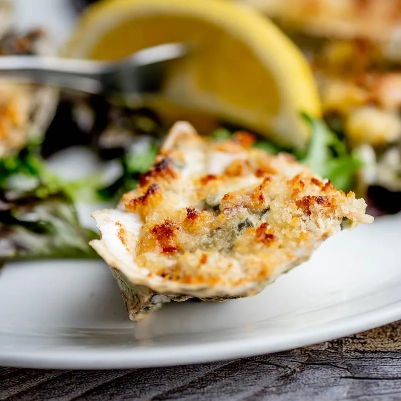 Oysters Rockefeller